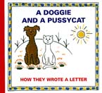 přebal knihy A Doggie and a Pussycat: How They Wrote a Letter