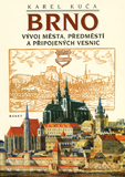 přebal knihy Brno – vývoj města, předměstí a připojených vesnic
