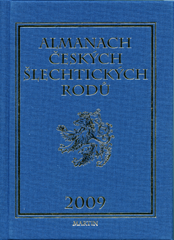 přebal knihy Almanach českých šlechtických rodů 2009