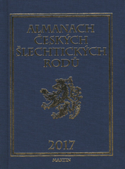 přebal knihy Almanach českých šlechtických rodů 2017