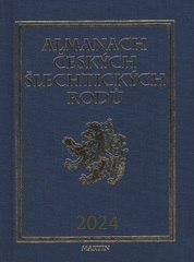 přebal knihy Almanach českých šlechtických rodů 2024